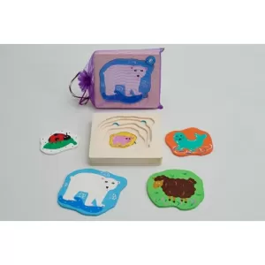 PEIXE PUZZLE ENCAIXABLE (+ 1 ANO )