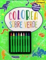 COLOREA SOBRE VERDE