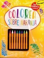 COLOREA SOBRE NARANJA