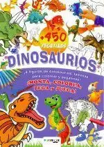 DINOSAURIOS MORADO + 450 PEGATINAS.DIVERESCENARIOS