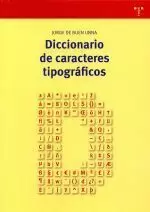 DICCIONARIO DE CARACTERES TIPOGRAFICOS
