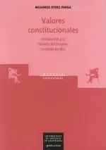 VALORES CONSTITUCIONALES.INTRODUCION A LA FILOSOFIA DEL