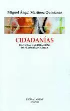 CIDADANIAS.LECTURAS E MEDITACIONS DE FILOSOFIA POLITICA