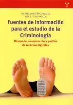 FUENTES DE INFORMACION PARA EL ESTUDIO DE LA CRIMINOLOGIA