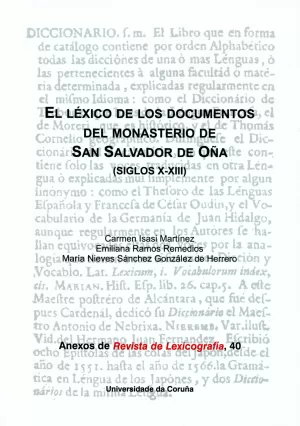 40.EL LEXICO DE LOS DOCUMENTOS DEL MONASTERIO DE SAN SALVAD