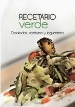 RECETARIO VERDE.ENSALADAS,VERDURAS Y LEGUMBRES