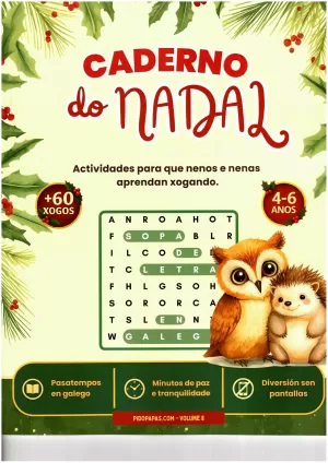 CADERNO DO NADAL 4-6 ANOS